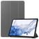 Mobigear Tri-Fold Samsung Galaxy Tab S9 Hülle Klapphülle - Grau