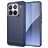 Mobigear Brushed Slim Xiaomi 15 Pro Hülle Flexibles TPU Backcover - Blau