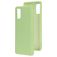 Mobiparts Samsung Galaxy A41 Silikon Hülle Backcover - Pistache Green