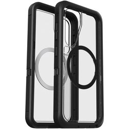 Otterbox Defender Samsung Galaxy S25 MagSafe Hülle Hardcase Backcover Stoßfest - Schwarz