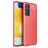 Mobigear Luxury Samsung Galaxy A82 5G Hülle Flexibles TPU Backcover - Rot