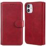 Mobigear Wallet iPhone 12 Mini Hülle Klapphülle Geldbörse - Rot