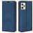 Mobigear Retro Slim Realme C35 Hülle Klapphülle Geldbörse - Blau