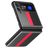 Mobigear Racing Samsung Galaxy Z Flip 3 Hülle Hardcase Backcover - Schwarz / Rot