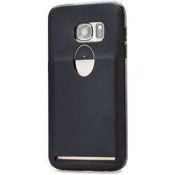 Xccess Matt Card Samsung Galaxy S7 TPU (flexibel) Backcover - Schwarz