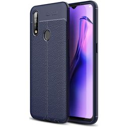 Mobigear Luxury OPPO A31 Hülle Flexibles TPU Backcover - Blau