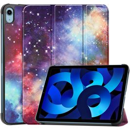 Mobigear Tri-Fold iPad 10 (2022) Hülle Klapphülle - Milky Way Nebula