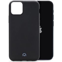 Mobilize Rubber Gelly iPhone 12 Mini Hülle Flexibles TPU Backcover - Matt Black