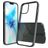 Mobigear Crystal iPhone 12 Pro Max Hülle Hardcase Backcover - Schwarz / Transparent