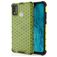 Mobigear Honeycomb HONOR 9X Lite Hülle Hardcase Backcover Stoßfest - Grün