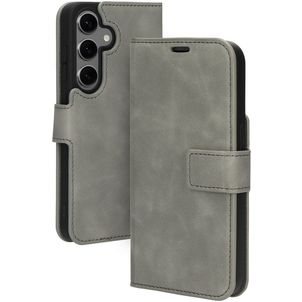 Mobiparts Classic Wallet Samsung Galaxy S24 Hülle Klapphülle Geldbörse - Granite Grey
