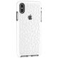 Mobigear Diamond iPhone XS Max Hülle Hardcase Backcover - Weiß / Transparent