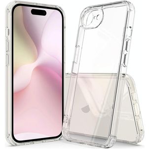 Mobigear Crystal Durchsichtig iPhone 16e Hülle Hardcase Backcover - Transparent