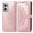 Mobigear Mandala OnePlus Nord CE 2 Hülle Klapphülle Geldbörse - Roségold