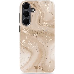 MIO Samsung Galaxy S25 FE MagSafe Hardcase Backcover - Gold Marble
