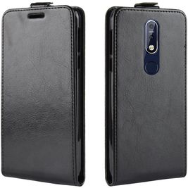 Mobigear Nokia 7.1 Hülle Flipcase - Schwarz Mobigear Nokia 7.1 Hülle Flipcase - Schwarz