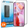 Mobigear Premium Google Pixel 11 Panzerglas Gehärtetes Glas Displayschutz - Hüllenfreundlich - Schwarz (2er Pack)