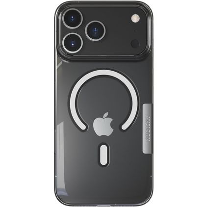 Nudient Thin Magsafe Durchsichtig iPhone 17 Pro Max MagSafe Hülle Hardcase Backcover - Transparent