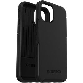 OtterBox Symmetry iPhone 12 Hülle Hardcase Backcover Stoßfest - Schwarz