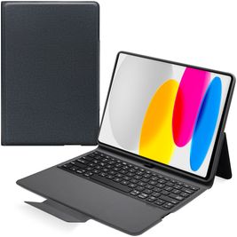 Mobilize Ultimate Bluetooth Keyboard iPad 10 (2022) Hülle QWERTY Bluetooth Tastatur Klapphülle - Schwarz