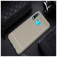 Mobigear Brushed Slim Huawei P30 Lite Hülle Flexibles TPU Backcover - Grau