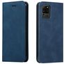 Mobigear Retro Slim Samsung Galaxy S20 Ultra Hülle Klapphülle Geldbörse - Blau