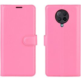 Mobigear Classic POCO F2 Pro Hülle Klapphülle Geldbörse - Magenta