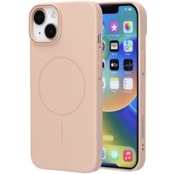 Mobiparts Slim Line iPhone 14 MagSafe Hardcase Backcover - Dune Sand