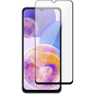 Mobigear Premium Samsung Galaxy A24 Panzerglas Gehärtetes Glas Displayschutz - Hüllenfreundlich - Schwarz