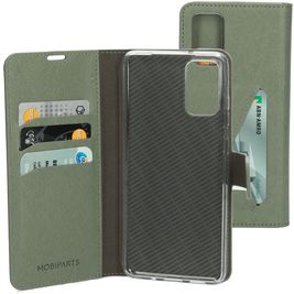 Mobiparts Classic Wallet Samsung Galaxy S20 Plus Hülle Klapphülle Geldbörse - Stone Green