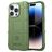 Mobigear Rugged Shield iPhone 15 Pro Max Hülle Flexibles TPU Backcover Stoßfest - Grün