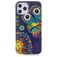 Mobigear Design iPhone 12 Pro Max Hülle Flexibles TPU Backcover - Eule
