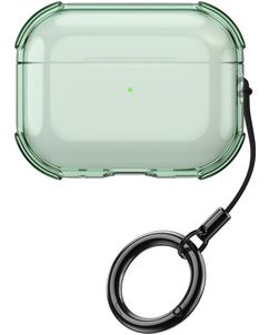 Mobigear Crystal Clip Apple AirPods Pro 3 Hülle Flexibles TPU - Grün