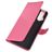 Mobigear Classic Motorola One Hyper Hülle Klapphülle Geldbörse - Magenta