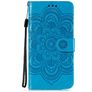 Mobigear Mandala Huawei P40 Pro Hülle Klapphülle Geldbörse - Blau