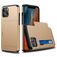 Mobigear Rugged Credit Card Case Gold Apple iPhone 12 / 12 Pro