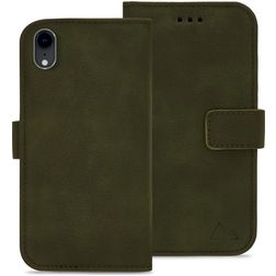 My Style Flex Wallet iPhone XR Hülle Klapphülle Geldbörse - Forest Green