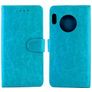 Mobigear Wallet Huawei Mate 30 Pro Hülle Klapphülle Geldbörse - Blau