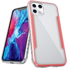 Mobigear Shock Proof Metal Armor Case Rose Gold Apple iPhone 12 Pro Max