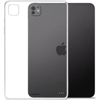 Mobilize Gelly iPad Pro 11 Zoll (2025) Hülle Flexibles TPU Backcover - Transparent