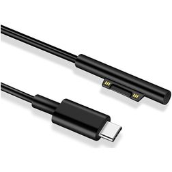 Mobigear Ladegerät Microsoft Surface 1 Meter - Schwarz