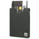 Valenta Card Case Aluminium Aluminium Kartenetui - 7 Karten - Schwarz
