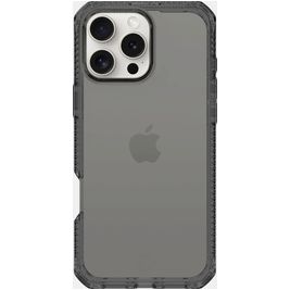 ITSKINS Level 2 SpectrumClear R iPhone 16 Pro Max Hülle Flexibles TPU Backcover Stoßfest - Smoke