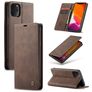 Caseme 013 iPhone 11 Pro Hülle Klapphülle Geldbörse - Braun