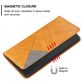 Mobigear Rhombus Slim Xiaomi 12T Hülle Klapphülle - Cognac