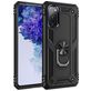Mobigear Armor Ring Samsung Galaxy S20 FE Hülle Hardcase Backcover Stoßfest mit Ringhalter - Schwarz