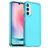 Mobigear Crystal Samsung Galaxy A24 Hülle Hardcase Backcover Stoßfest - Blau