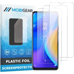 Mobigear TCL 20 SE Displayschutz Schutzfolie - Hüllenfreundlich (3er Pack)