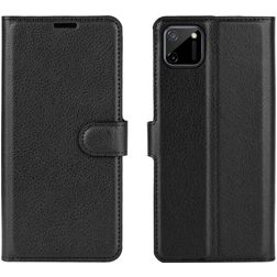 Mobigear Classic Realme C11 (2020) Hülle Klapphülle Geldbörse - Schwarz