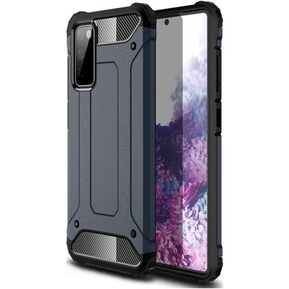 Mobigear Outdoor Samsung Galaxy S20 FE Hardcase Backcover Shockproof - Marineblau